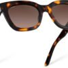 Tortoise Oversized Square Sunglasses – Brown Gradient