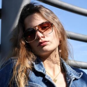 Tortoise Oversized Square Sunglasses – Brown Lens