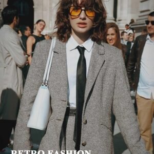 Retro Aviator Sunglasses Amber Lens Unisex