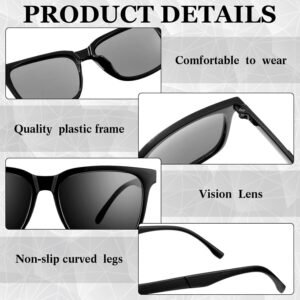 Black Wayfarer Sunglasses – Smoke Lens Unisex
