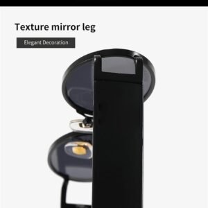 Black Round Sunglasses – Dark Tinted Lenses Unisex