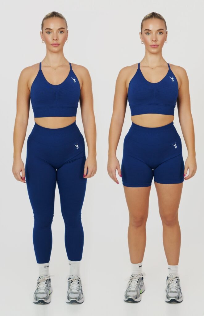 Midnight Three-Piece Workout Set shown in the selected color or assortment