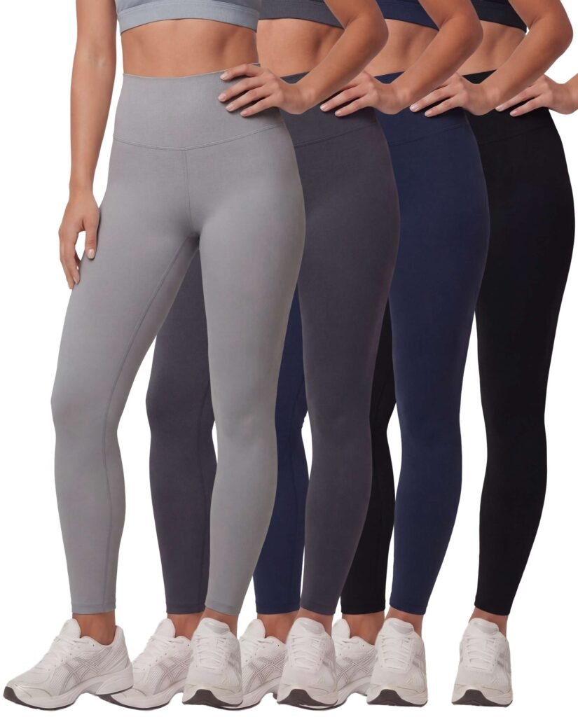 Neutral Leggings Four-Pack shown in the selected color or assortment