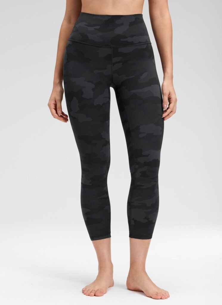 Grey Camouflage Leggings shown in the selected color or assortment