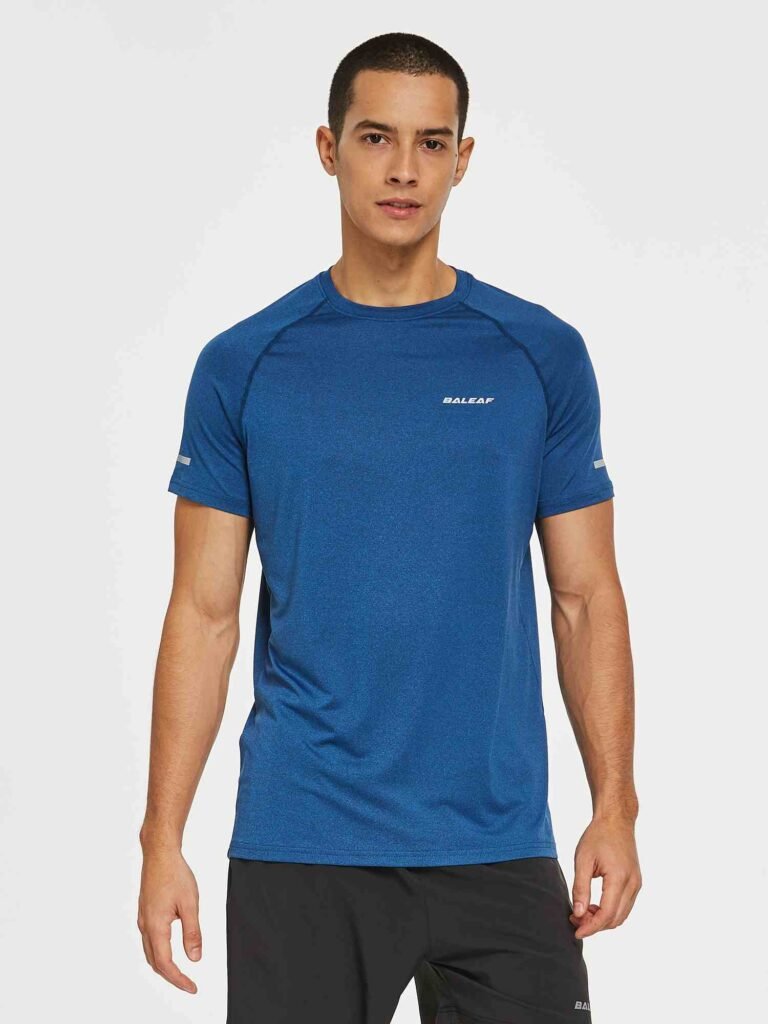 Men's Blue Crew Training Shirt shown in the selected color or assortment