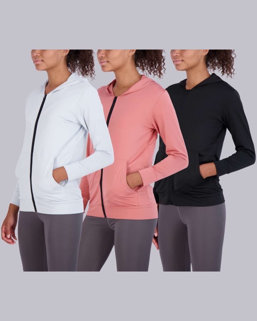 White Pink Black Jacket Trio shown in the selected color or assortment